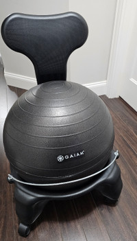 Core balance ball chair