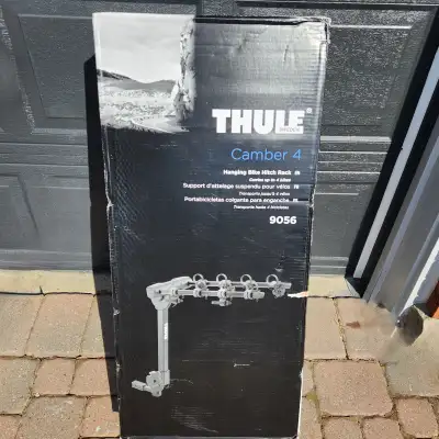 Thule Camber 4-Bike Hitch Rack | Fits 1.25” & 2” Hitches | Tilt, View more
