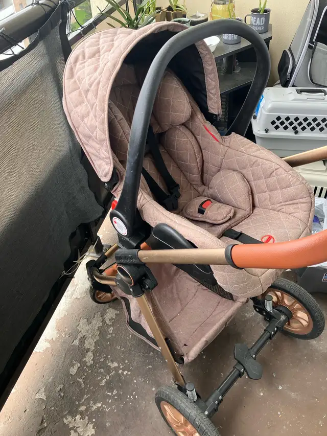 Beautiful Stoller pram baby carriage, car seat $400 obo in Strollers, Carriers & Car Seats in St. Catharines - Image 11