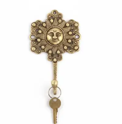Brass Sun Wall Hook, View more