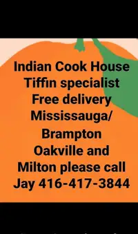 Best Indian Tiffin Reasonable Price C:416 417 3844