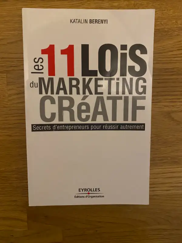 Les 11 Lois du Marketing Créatif - Katalin Berenyi (Eyrolles) in Other in City of Montréal - Image 2
