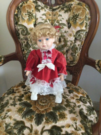 VINTAGE PORCELAIN DOLL