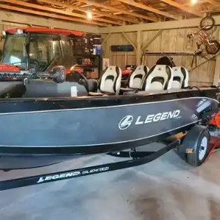 2017 -16 ft Legend XGS with a 60 hp Mercury ELPT 4 stroke fuel injected 4 cylinder motor- both in pr...