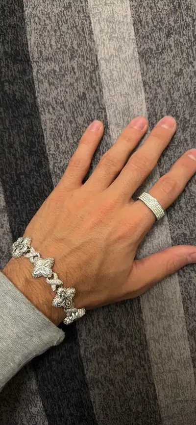 Moissanite bracelet , View more