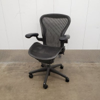 Office Ergonomic Chair Herman Miller Size B Aeron Black K6735