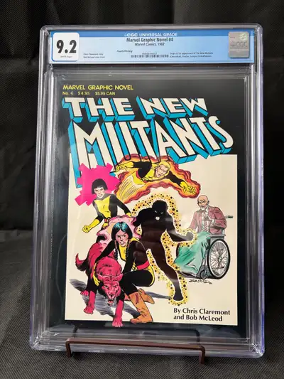 New Mutants Graphic Novel 1st Appearance New Mutants comic cgc, View more