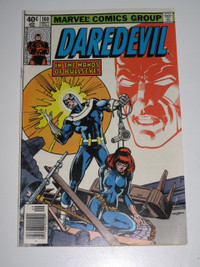 Marvel Comics Daredevil#160 Bullseye! Widow! comic book