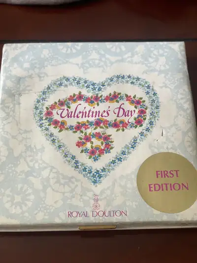 VINTAGE ROYAL DOULTON Valentine’s Day Plate, View more