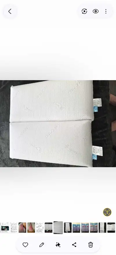 Blu sleep Aquagel pillows, View more
