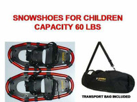 VENTE!! Raquettes enfants avec sac de transport, garantie 3ans