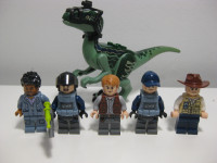 Lego Jurassic World minifigures (see details)