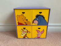 Winnie the Pooh Cardboard Storage Organizer