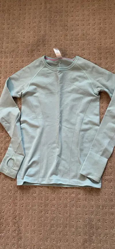 Ivivva long sleeve light blue top size 12, View more