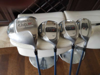 A complete set of ladies Founders golf clubs