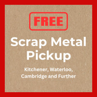 FREE Scrap Pickup Kitchener/Waterloo