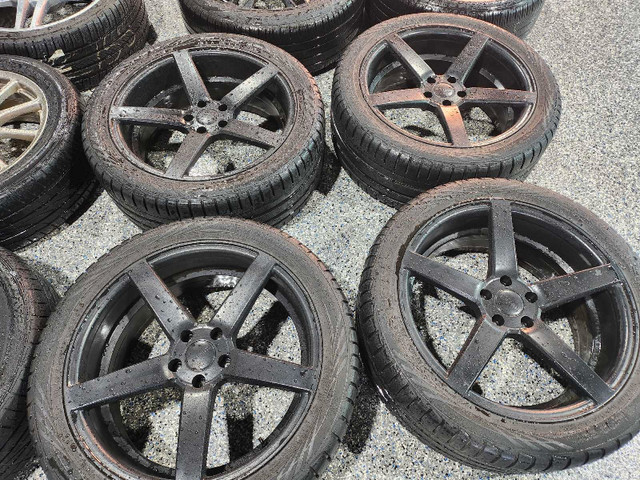 20" RUFFINO RIMS AND TIRES (5×114) in Tires & Rims in Mississauga / Peel Region