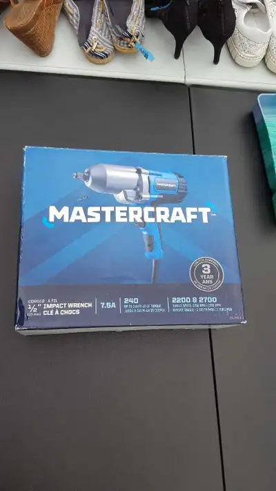 Mastercraf Impact wrench , View more