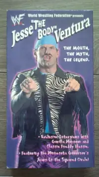 WWE WWF JESSE The BODY VENTURA VHS Wrestling