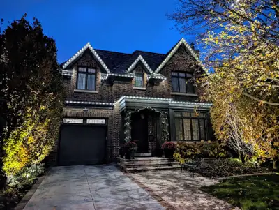End of Season Christmas Light Removals Gutter cleaning, Windows Cleaning, Pot Lights Permanent outdo...