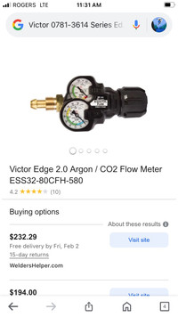 Victor 0781-3614 Series Edge 2.0 ESS42-150-590 Regulator