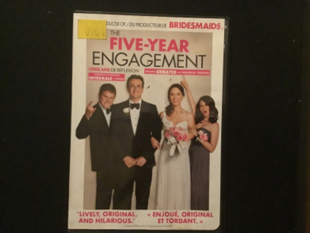 DVD Five-year engagement / cinq ans de réflexion (c)2011 dans De Montagne  à Lévis