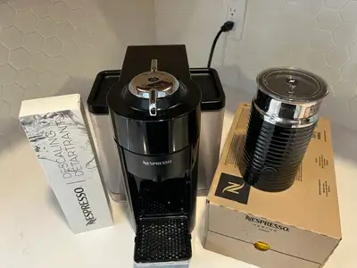 Nespresso Vertuo including   Milk Frother  and  60 coffee, View more