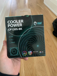 Cooler power rgb fan 
