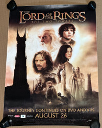 Lord of The Rings-The Two Towers Vinyl Decal 17x24 Poster-2003