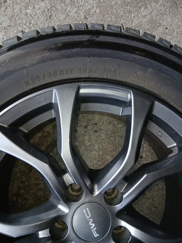 225/65R17 Yokohama Winter Tires on 17" RWC Alloys 5x112 rims in Tires & Rims in Ottawa - Image 3