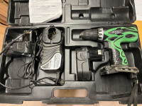 Cordless drill kit, Hitachi