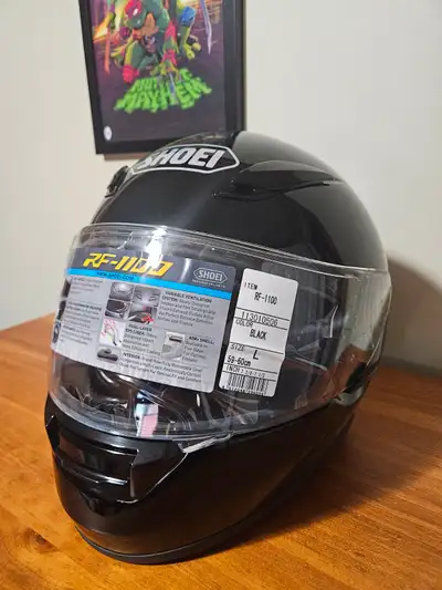 Shoei RF1100 Large Comes from a non smoking home. We are quite regularly in Comox/Courtenay area, as...