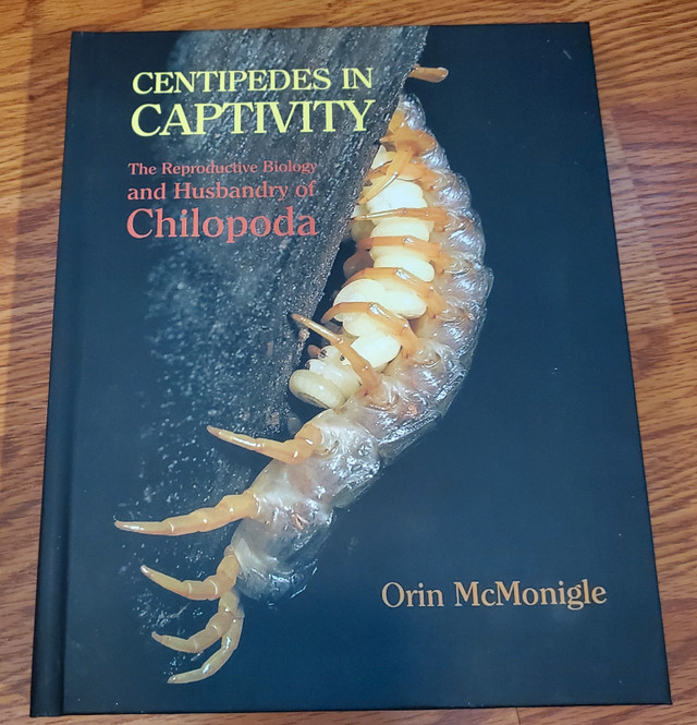 Centipedes In Captivity, hardcover book, Orin McMonigle in Non-fiction in Oshawa / Durham Region
