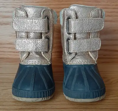Toddler girls' sherpa-lined duck boots (size 5T / 6T), View more