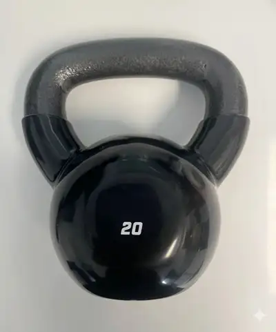 Kettlebell 20lb Vinyl Covered, View more