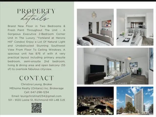 FOR SALE - EXECUTIVE  CONDO UNIT IN NORTH YORK  + PARKING & LO in Condos for Sale in City of Toronto - Image 11