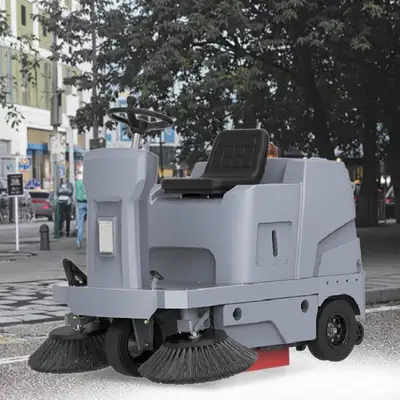  X3 Driving Sweeping Machine – Heavy Duty Floor & Street Clean, View more