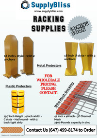 Racking Supplies Available at Best Price - Rack Protectors, Mesh
