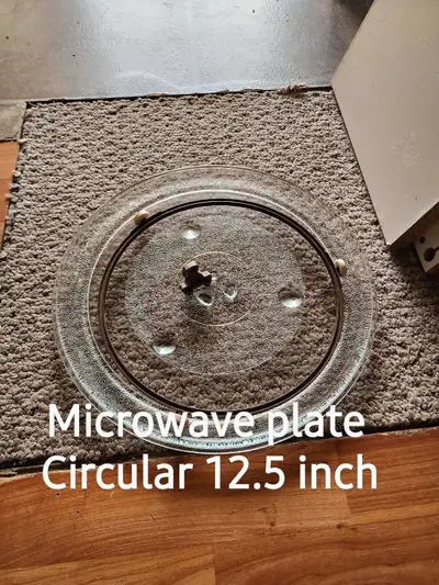 Microwave plate/Circular 12.5inch, View more