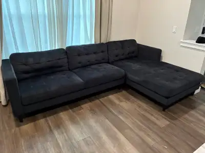 PRICE DROP - FREE DELIVERY - Modern Sectional Sofa, View more