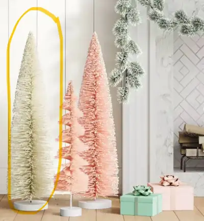 New 3 ft White Christmas Tree, View more