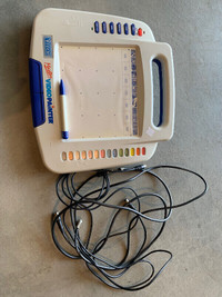 Vintage video game VTech video painter TV drawing syste