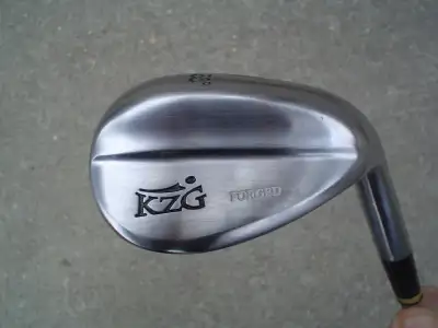 KZG forged 56 degree wedge with stiff steel shaft - used, View more