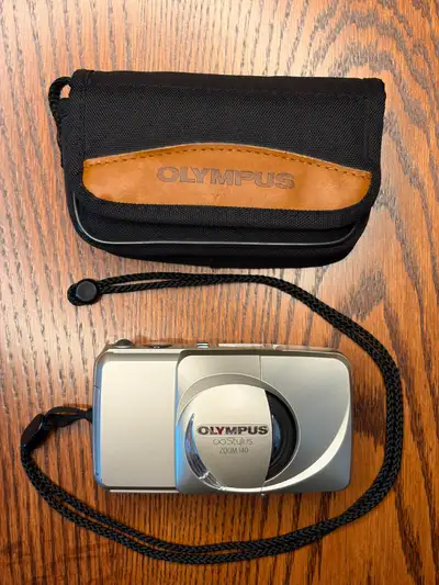 Olympus camera - Stylus Zoom 140, View more