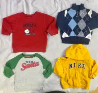 18 month boys sweater lot 