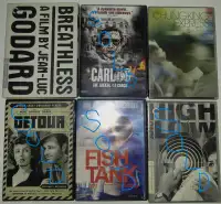 Criterion Collection DVD's 4 Sale **6 LEFT; REDUCED 2 SELL**