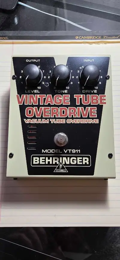 Vintage Tube Overdrive Pedal, View more