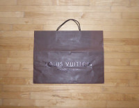 Genuine Louis Vuitton shopping bag