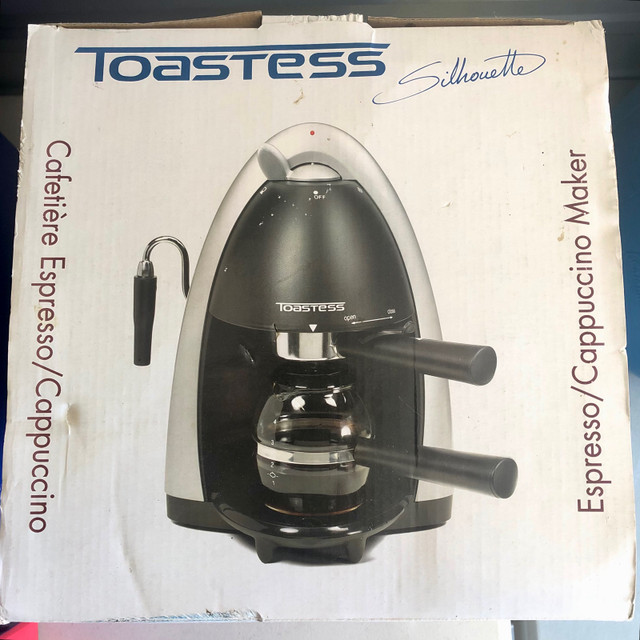 Toastess Silouette Espresso Cappuchino Maker New in Coffee Makers in North Bay - Image 2