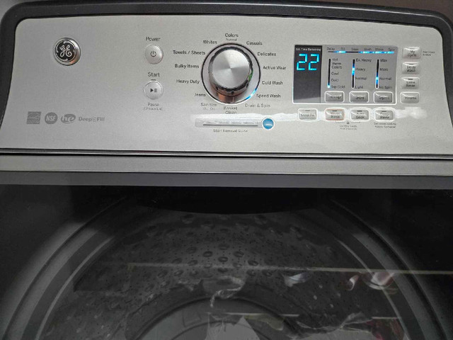 GE XL washing machine dans Laveuses et sécheuses  à Ouest de l’Île
